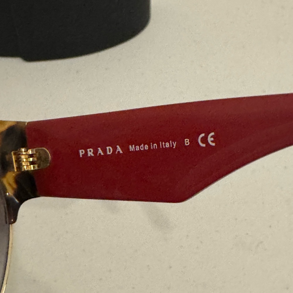 PRADA PR 11RS 7S00A7 - MEDIUM HAVANA 56/16/140 - Picture 6 of 7